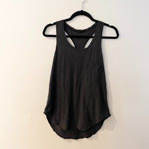 Lululemon Racerback Tank Charcoal Size 6